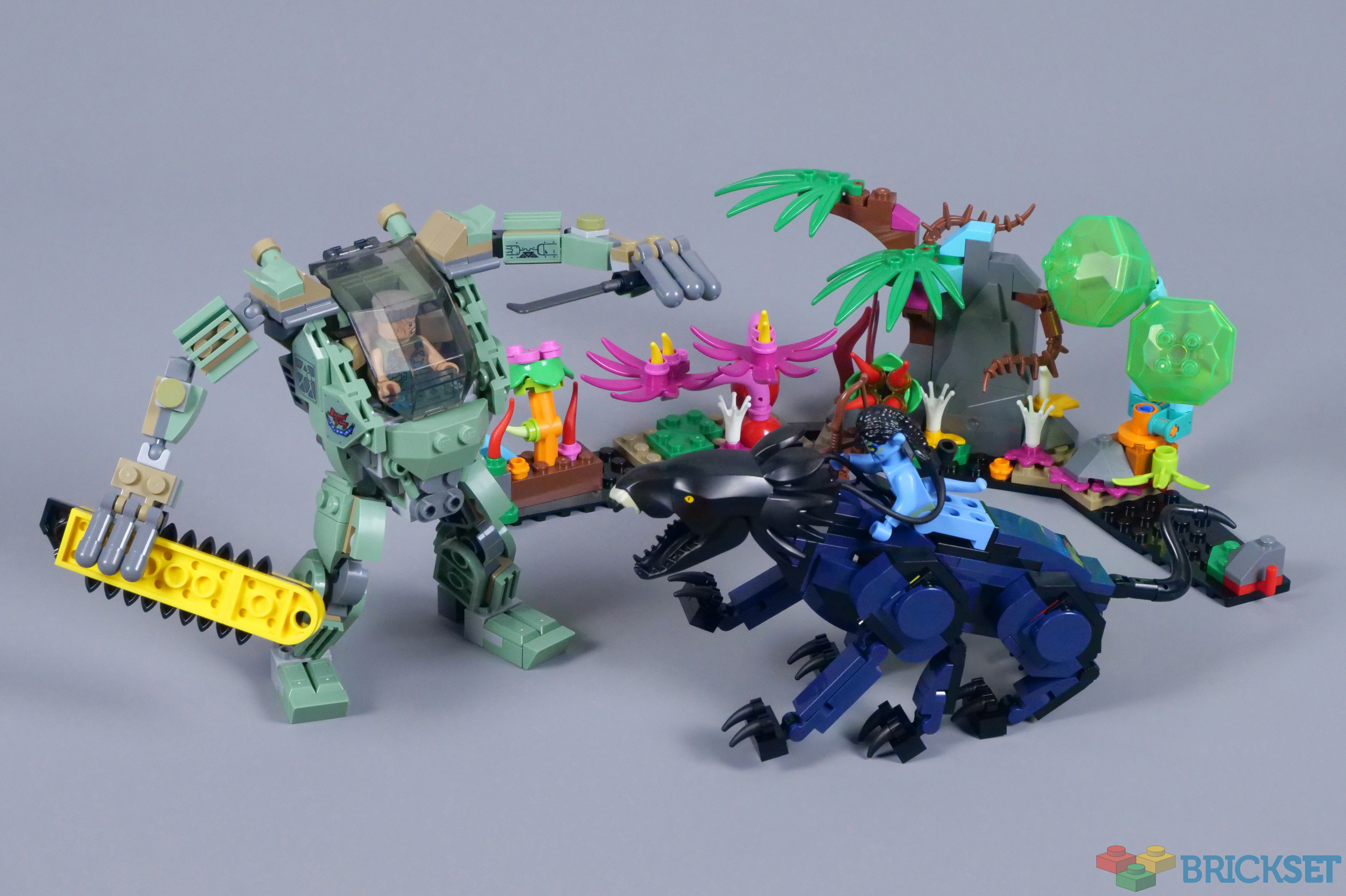 LEGO 75571 Neytiri & Thanator Vs. AMP Suit Quaritch Review | Brickset